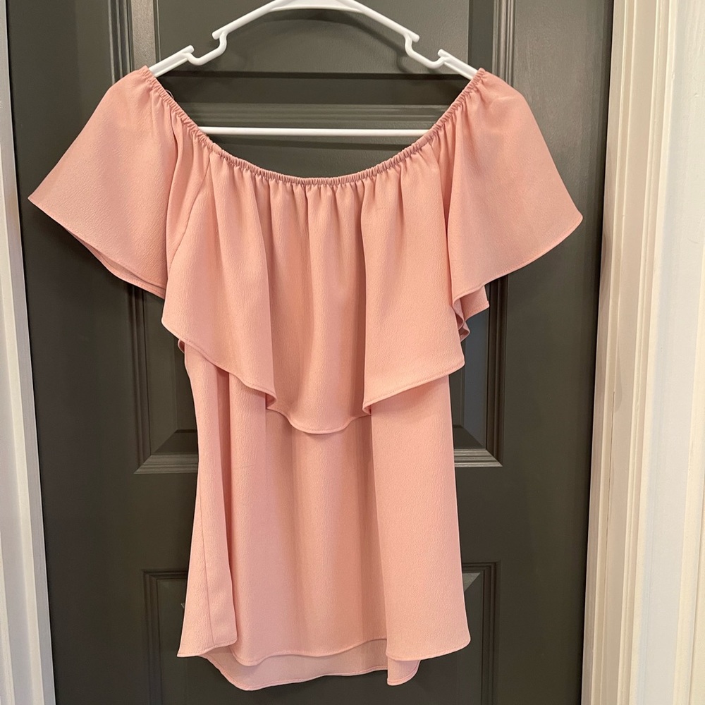 Allison Joy blush blouse